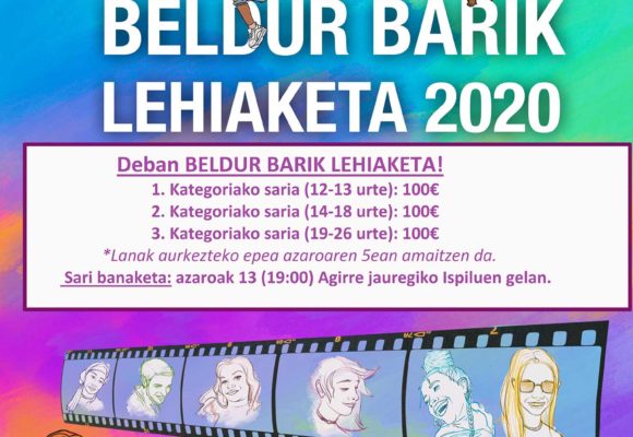 DEBA. TRABAJOS GANADORES BELDUR BARIK 2020