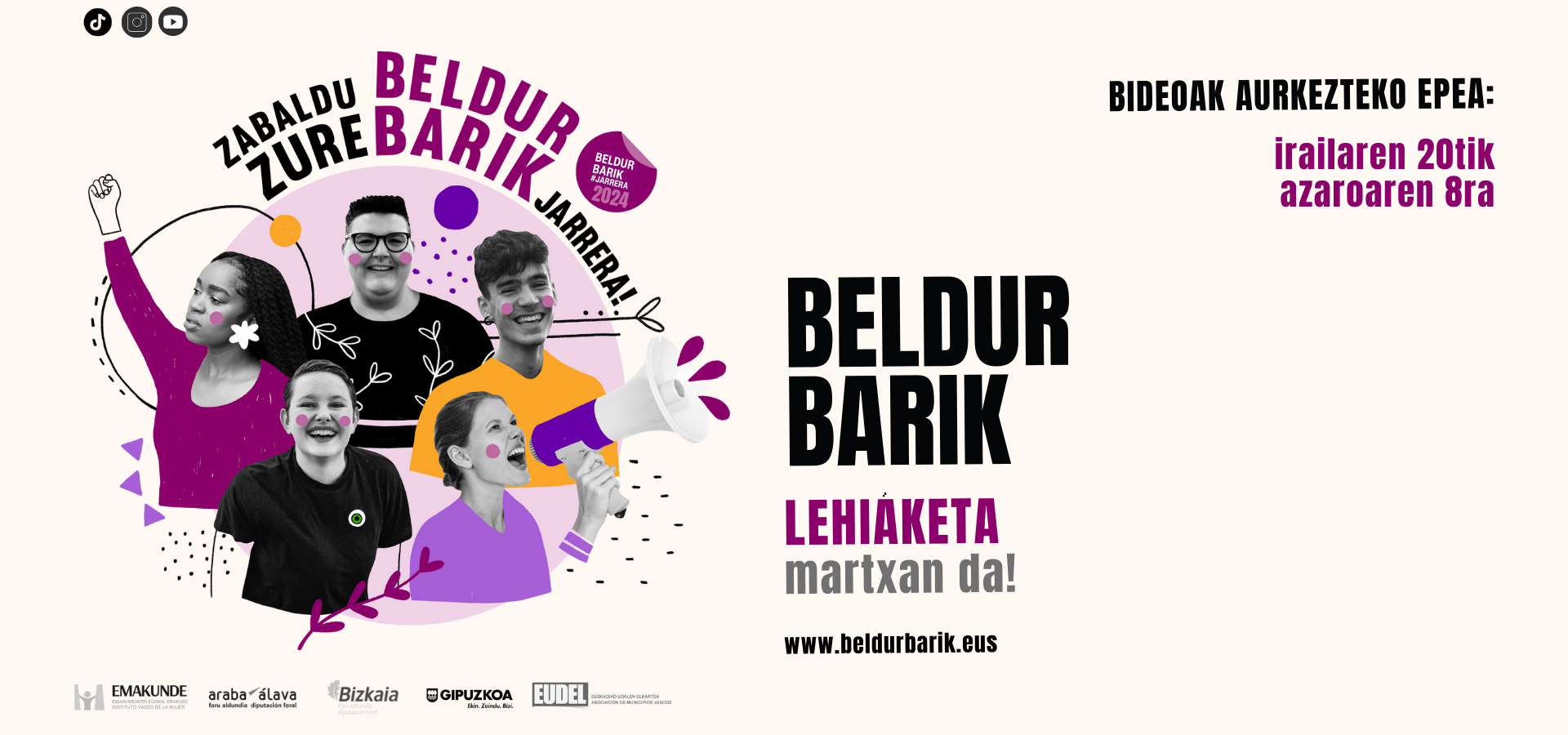 Beldur Barik Lehiaketa_ Banner